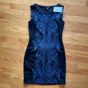 Black sequined dress